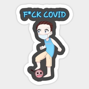 F*ck Covid Charity Shirts Sticker